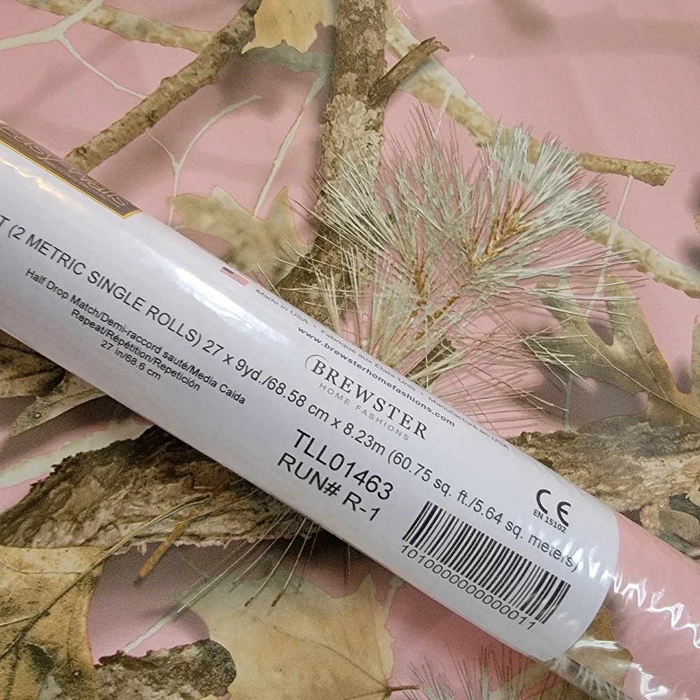 Wallpaper Sawgrass Pink Camo Forest